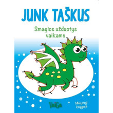 Junk taškus. Smagios užduotys vaikams (Mėlynoji knygelė)