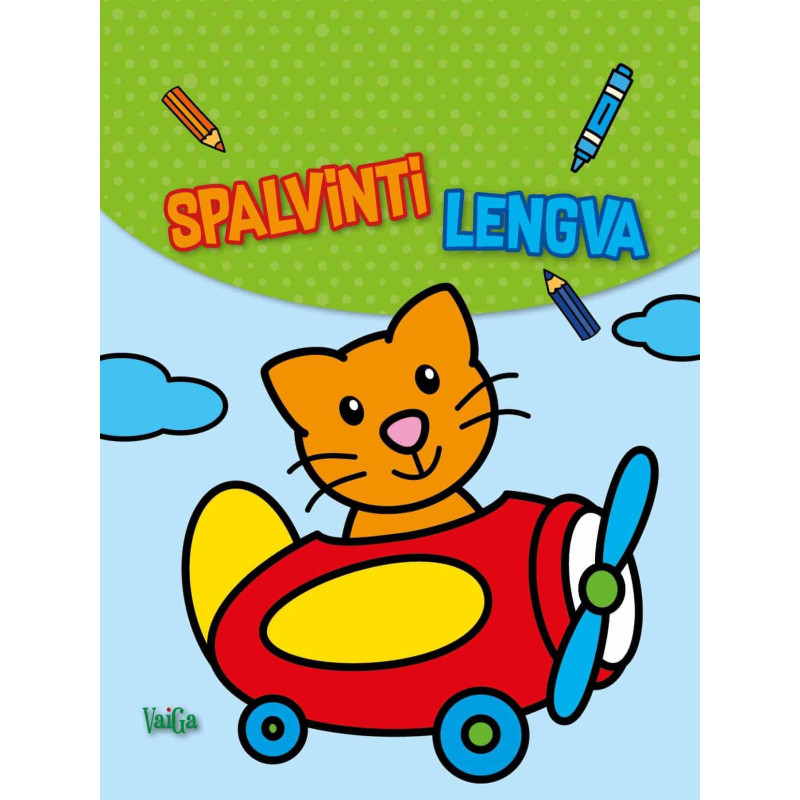 Spalvinti lengva. Kačiukas