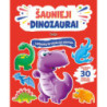Šaunieji dinozaurai.  Lipdukų ir veiklos knyga