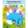 Šaunieji dinozaurai.  Lipdukų ir veiklos knyga