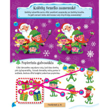Pirmosios elfo Kalėdos. Veiklos knyga su lipdukais