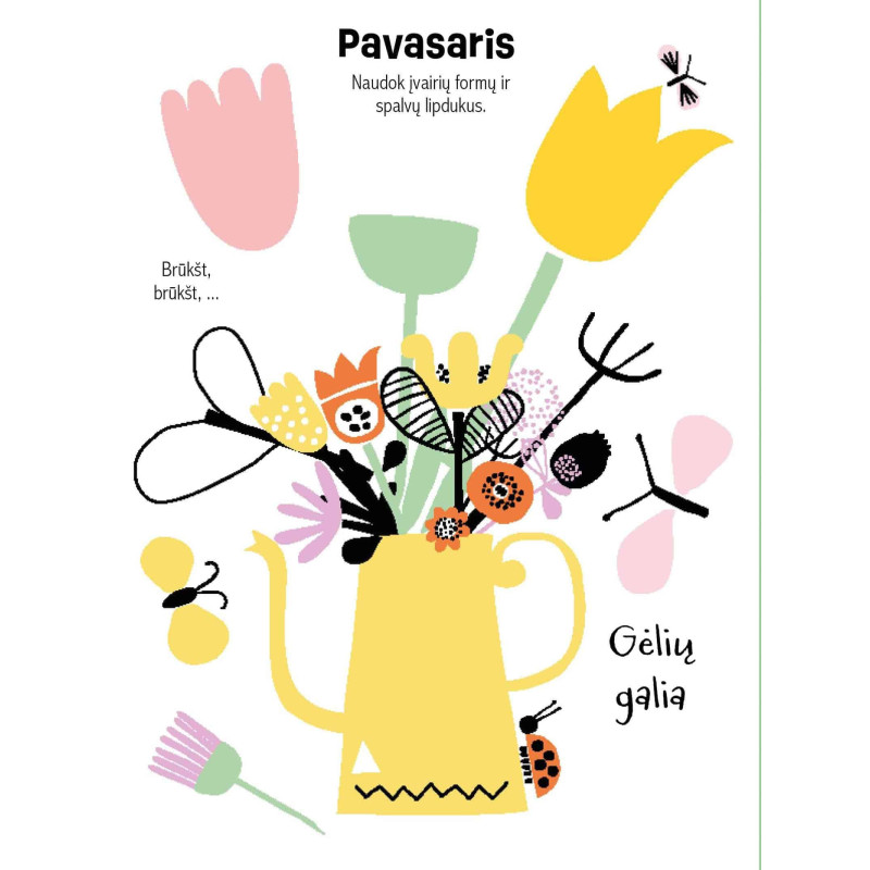 Laikas spalvinti. Meškiukas