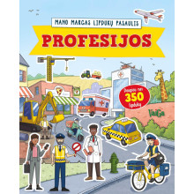 Mano margas lipdukų pasaulis. Profesijos