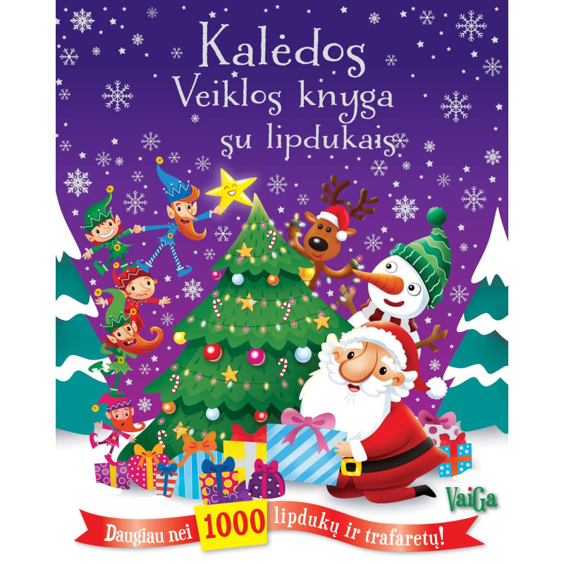 Kalėdos. Veiklos knyga su lipdukais