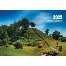 Sieninis kalendorius 2025 m. Merkinės piliakalnis(3 mėn.)