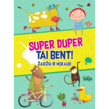 Super duper tai bent! Žaidžiu ir mokausi (Žalia)