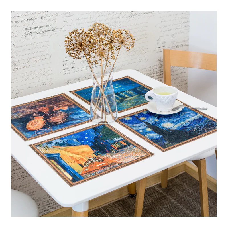 Stalo padėkliukai „Vincent van Gogh No.2" (6 vnt.)
