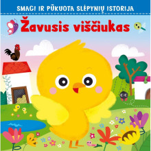 Žavusis viščiukas. Smagi ir pūkuota slėpynių istorija