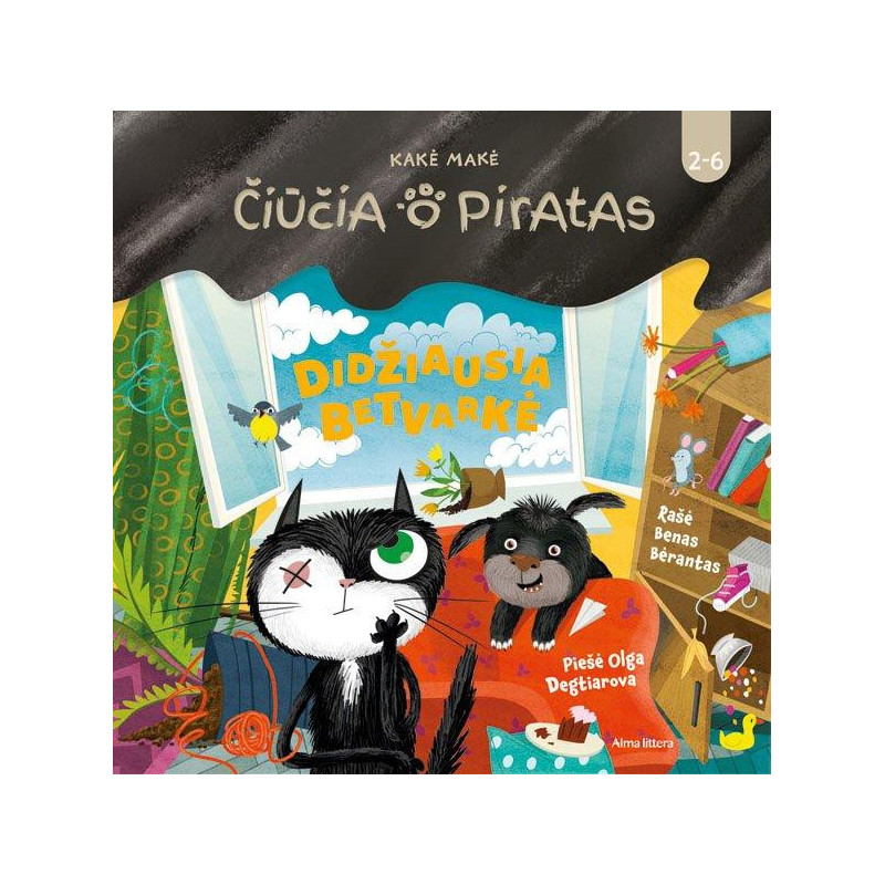 Čiūčia ir Piratas. Didžiausia betvarkė