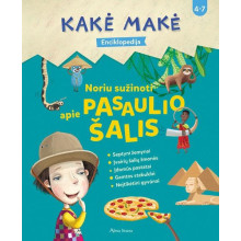Kakė Makė. Enciklopedija. Noriu sužinoti apie pasaulio šalis