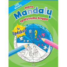 Mano mandalų spalvinimo knyga