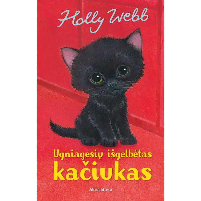 Ugniagesių išgelbėtas kačiukas