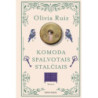 Komoda spalvotais stalčiais
