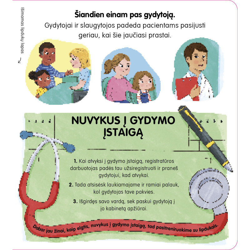Einu pas gydytoją