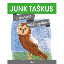 Junk taškus ir nupiešk miško gyvūnus (daugiau nei 500 taškų)