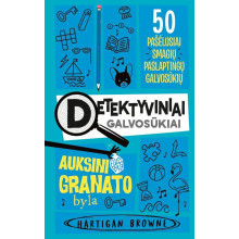 Auksinio granato byla. Detektyviniai galvosūkiai