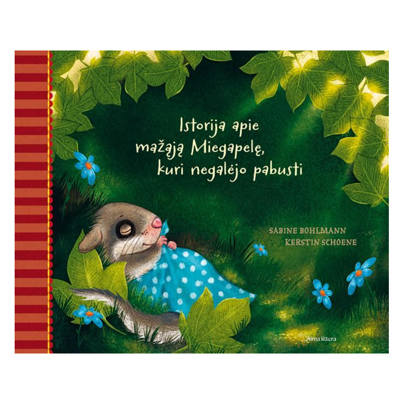 Istorija apie mažąją Miegapelę, kuri nenorėjo pabusti
