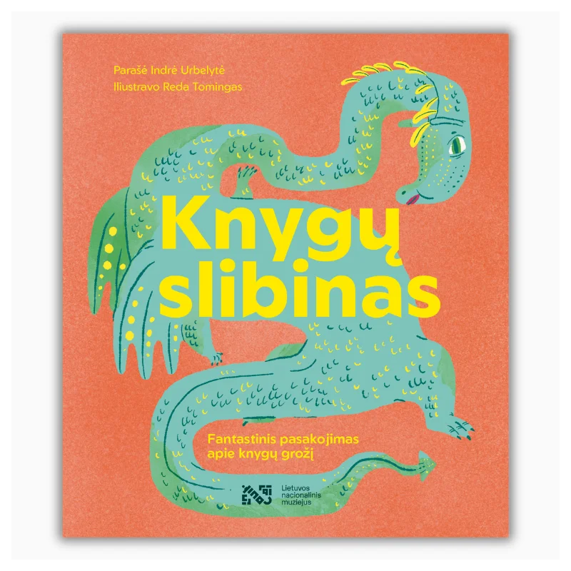 Knygų slibinas. Fantastinis pasakojimas apie knygų grožį