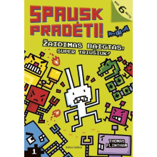 Spausk PRADĖTI! Žaidimas baigtas, Super Triušiuk!