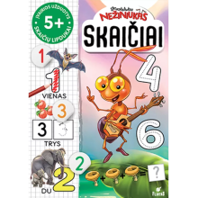 Skruzdėliukas Nežiniukas. Skaičiai 5+