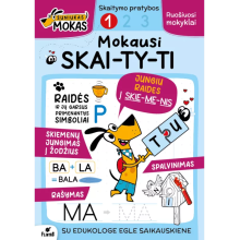 Šuniukas Mokas. Mokausi skaityti 1