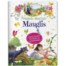 Pradedu skaityti. Mauglis. Didžiosiomis raidėmis ir skiemenimis