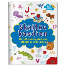 Skaitau kasdien. 70–100 žodžių skaitymo tekstai su užduotimis 6–7 metų vaikams