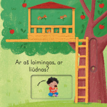 Linksmas, liūdnas, išdykęs, džiugus