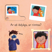 Linksmas, liūdnas, išdykęs, džiugus
