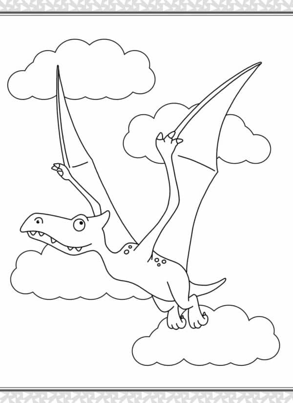 Didžioji spalvinimo knyga. Dinozaurai - Image 5