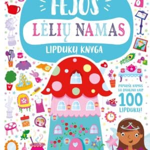 Fėjos lėlių namas. Lipdukų knyga