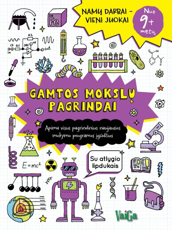 Gamtos mokslų pagrindai. Namų darbai – vieni juokai