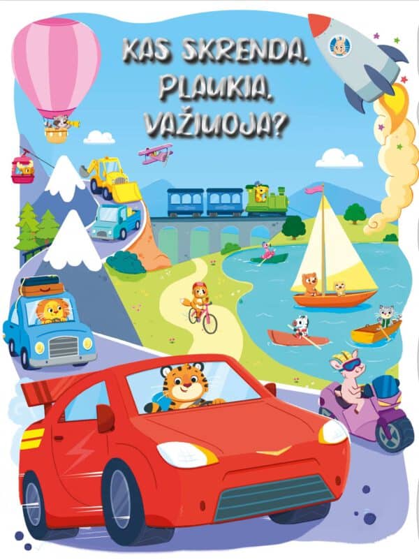 Kas skrenda, plaukia, važiuoja? (Su 50 garsų) - Image 5