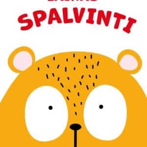 Laikas spalvinti. Meškiukas