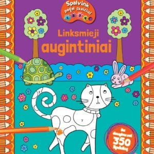 Spalvink pagal skaičius. Linksmieji augintiniai