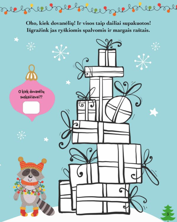 Linksmų Kalėdų! Galvok, spalvink, dėliok - Image 3