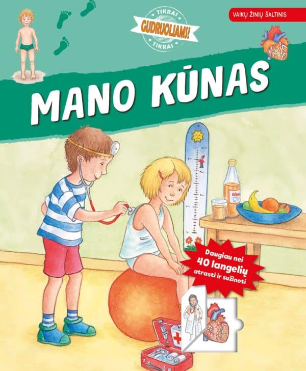 Mano kūnas. Vaikų žinių šaltinis