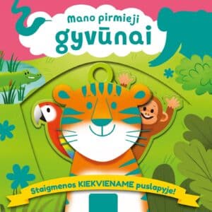 Mano pirmieji gyvūnai. Staigmenos kiekviename puslapyje