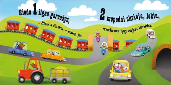 Mano pirmosios transporto priemonės. Staigmenos kiekviename puslapyje - Image 2