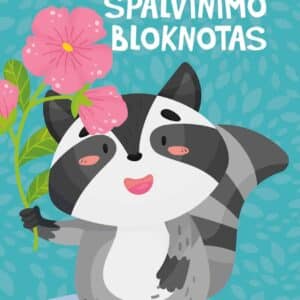 Meškėnas. Mano ypatingas spalvinimo bloknotas