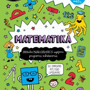 Matematika. Namų darbai – vieni juokai (5+)