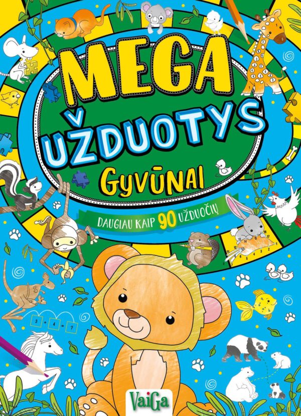 Mega užduotys. Gyvūnai