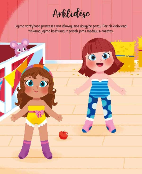 Papuošk princeses. Lipdukų knyga - Image 4