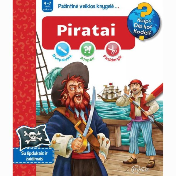 Piratai. Pažintinė veiklos knygelė...