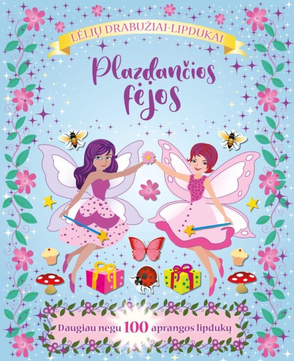 Plazdančios fėjos. Lėlių drabužiai - lipdukai