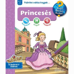 Princesės. Pažintinė veiklos knygelė...