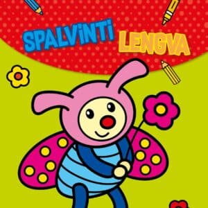 Spalvinti lengva. Boružė