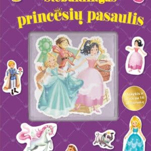 Stebuklingas princesių pasaulis. Knygelė su magnetukais (2023)