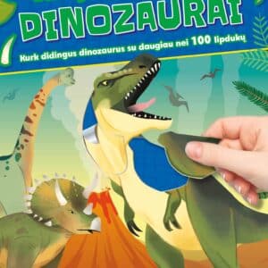Suklijuok ir sužinok. Dinozaurai