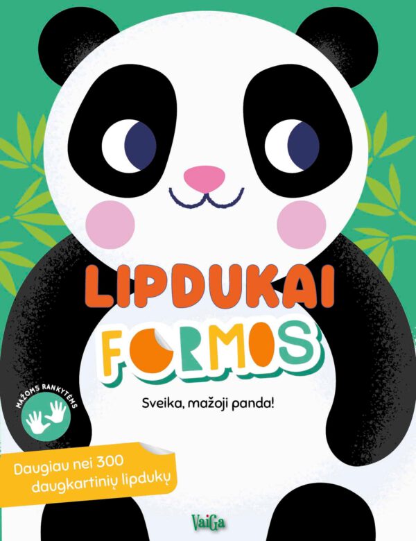 Sveika, mažoji panda! Lipdukai - formos